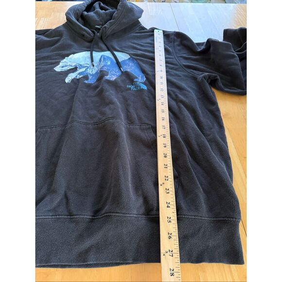 The North Face Men’s Bear Graphic Hoodie – Gray, XL - Picture 5 of 9